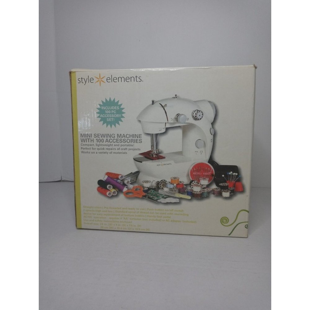 Style Elements Mini Sewing Machine - Picture 3 of 12